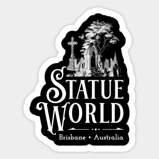 Statue World Sticker